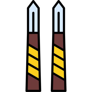 Nekode, ninjalar tarafından kullanılan çok yönlü bir araçtır, çift amaçlı simge, ana hat biçimi