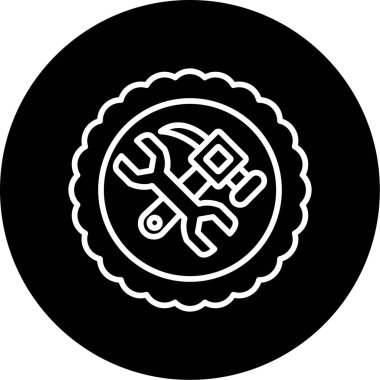 Evet. Web simgesi basit illüstrasyon                     