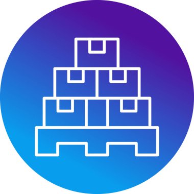 paletler web simgesi vektör illüstrasyonu