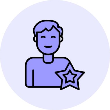 Tecrübe Ağı simgesinin vektör çizimi 