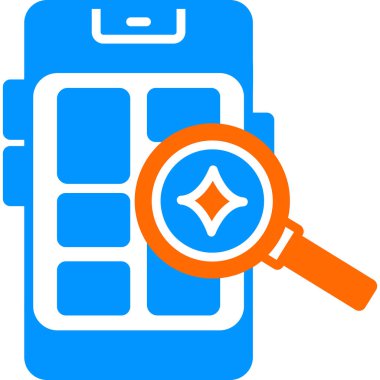 vektör Arama Web simgesi illüstrasyonu 