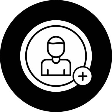 kullanıcı simgesi, vektör illüstrasyonu ekle 