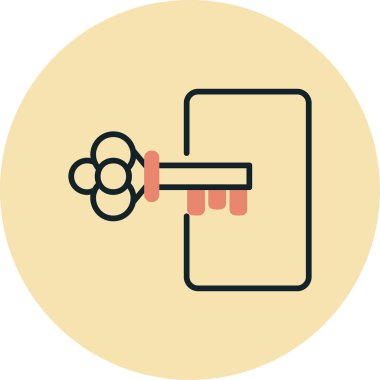 Günlük Kaydı Web simgesi, vektör illüstrasyonu