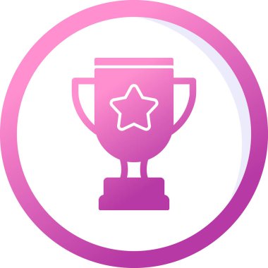 ödül web simgesi basit illüstrasyon