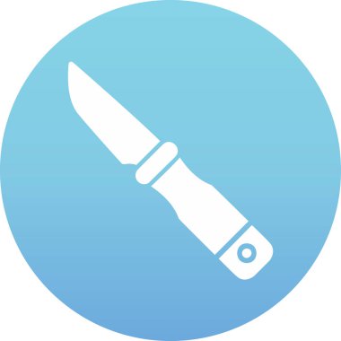 bıçak simgesi vektör illüstrasyonu