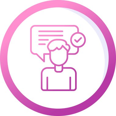 Karar Web simgesi vektör illüstrasyonu oluşturma