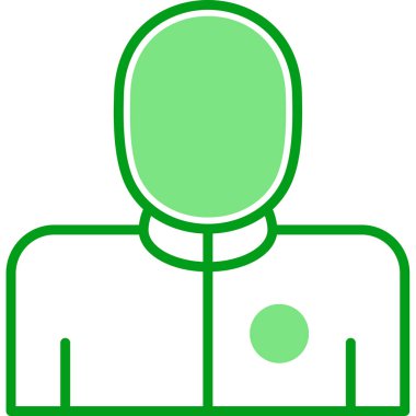 Avatar Eskrim Ağı simgesi, vektör illüstrasyonu 