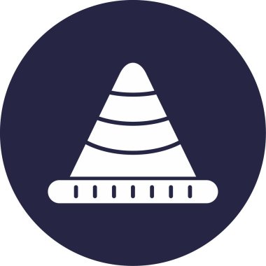 koni simgesi, vektör illüstrasyonu basit tasarım