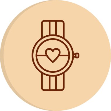 İzleme simgesinin vektör modern illüstrasyonu 