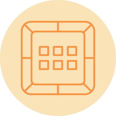 Uygulama simgesi, vektör illüstrasyonu basit tasarım