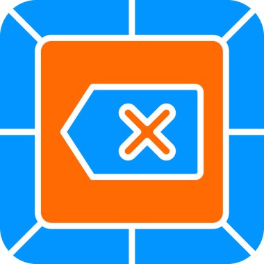 Arkaplan veya ok simgesinin vektör çizimi