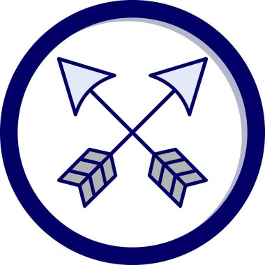 ok simgesinin vektör illüstrasyonu