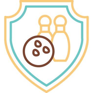 Rozet Web simgesi basit illüstrasyon 