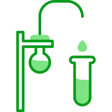 Araştırma simgesi ögesinin vektör illüstrasyonu 