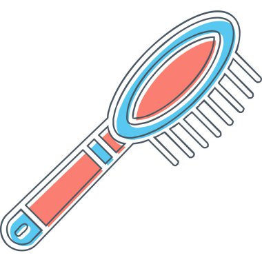  temizlik için fırça, vektör illüstrasyonu 