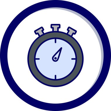 Kronometre simgesi çizimi