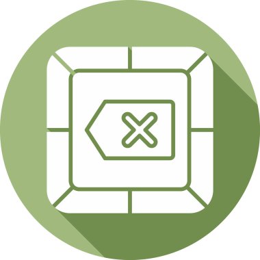 Arkaplan veya ok simgesinin vektör çizimi