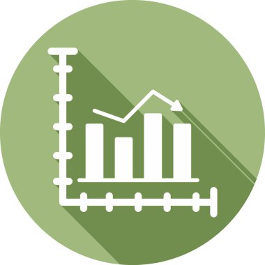 çubuk grafik vektör illüstrasyonu