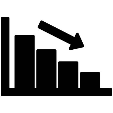 Durgunluk simgesi, vektör illüstrasyonu basit tasarım