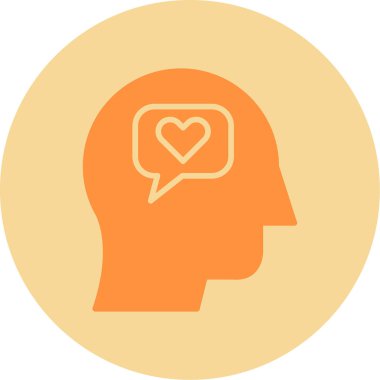 Empati web simgesi vektör çizimi