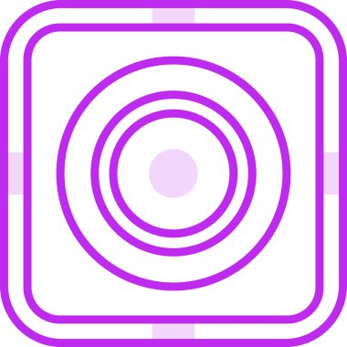 ses kayıt simgesi, vektör illüstrasyonu basit tasarım