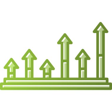 Sonuçlar düz simge, vektör illüstrasyonu