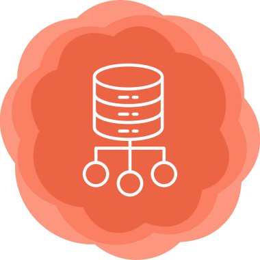 ağ bağlantısı simgesi ana hat biçiminde 