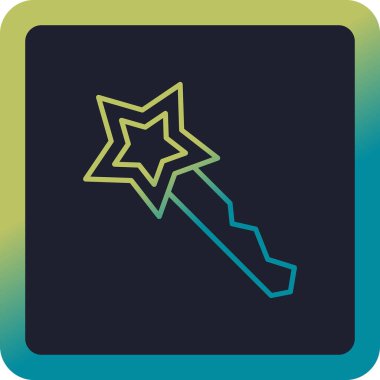 Anahtar Yetenekleri web simgesi vektör çizimi