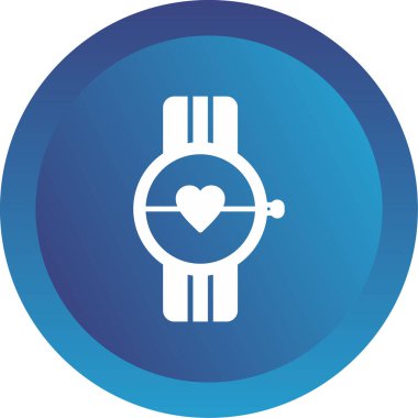 İzleme simgesinin vektör modern illüstrasyonu 