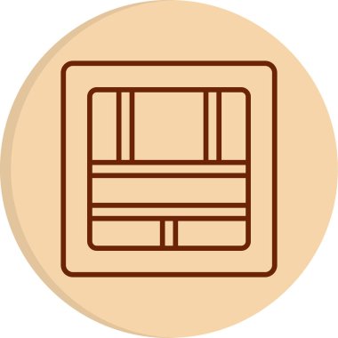 Tatami mat simgesinin web çizimi