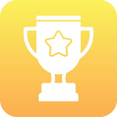 ödül web simgesi basit illüstrasyon