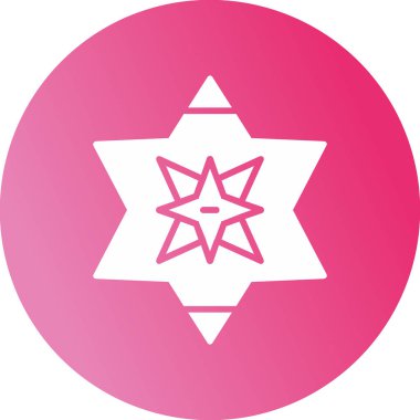 yıldız web simgesi basit illüstrasyon 