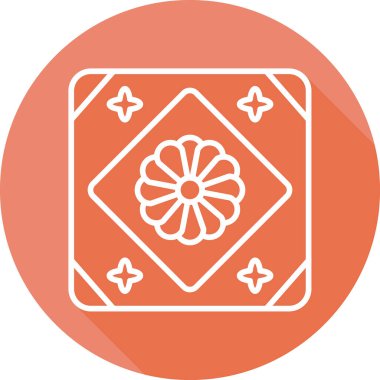 Döşeme. Web simgesi basit illüstrasyon