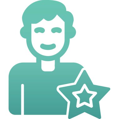 Tecrübe Ağı simgesinin vektör çizimi 