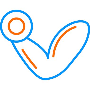 Efor Web simgesi vektör illüstrasyonu