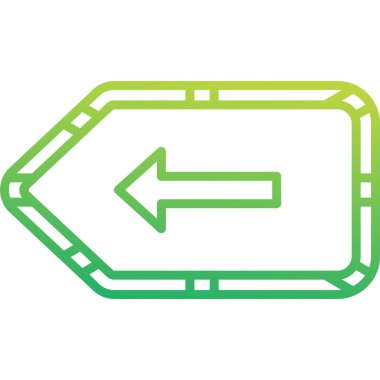 Arkaplan veya ok simgesinin vektör çizimi