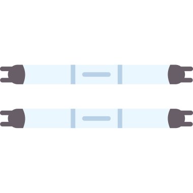 Ampul simgesinin vektör illüstrasyonu 
