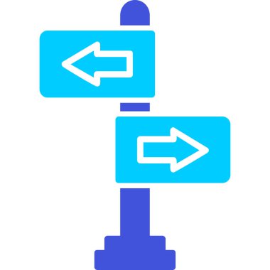 yönler web simgesi basit tasarım 