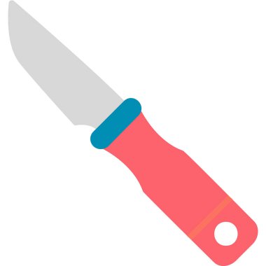 bıçak simgesi vektör illüstrasyonu