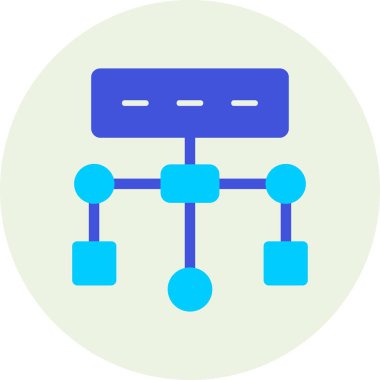vector illustration of modern Algorithm icon            