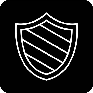 kalkan simgesi web basit illüstrasyon