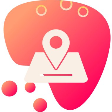 Yer tutucu. Web simgesi basit illüstrasyon