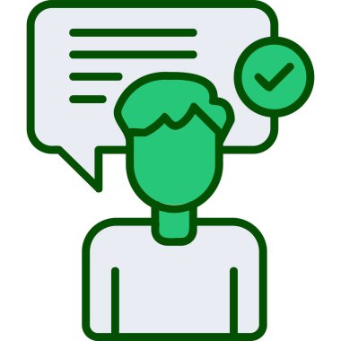 Karar Web simgesi vektör illüstrasyonu oluşturma