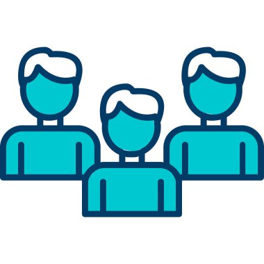 vector illustration of Group people icon 