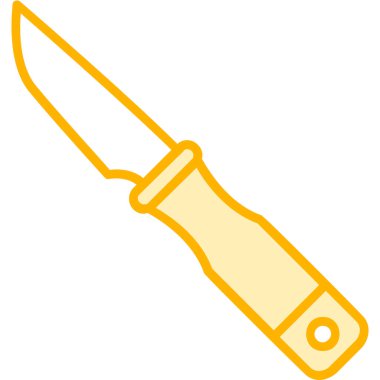 bıçak simgesi vektör illüstrasyonu