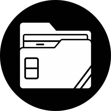 dizin simgesi, vektör illüstrasyonu basit tasarım