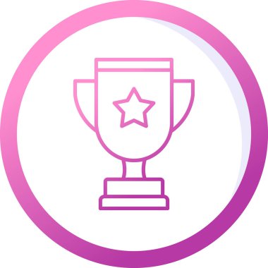 ödül web simgesi basit illüstrasyon