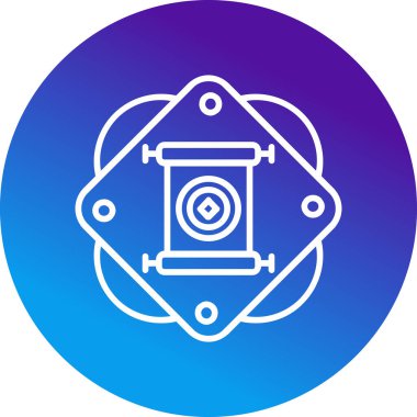 Web simgesi vektör resimlemesini kaydır 