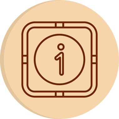 bilgi işareti simgesi. vektör sembolü