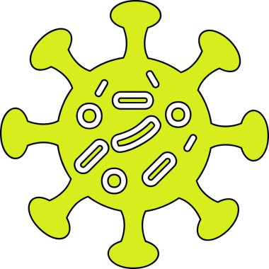 Koruma ve Güvenlik Kabartması Web Ana Hattı ikon vektör çizimi